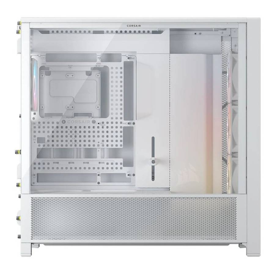 Corsair FRAME 5000D RS ARGB High-Airflow Mid-Tower PC Case - White
