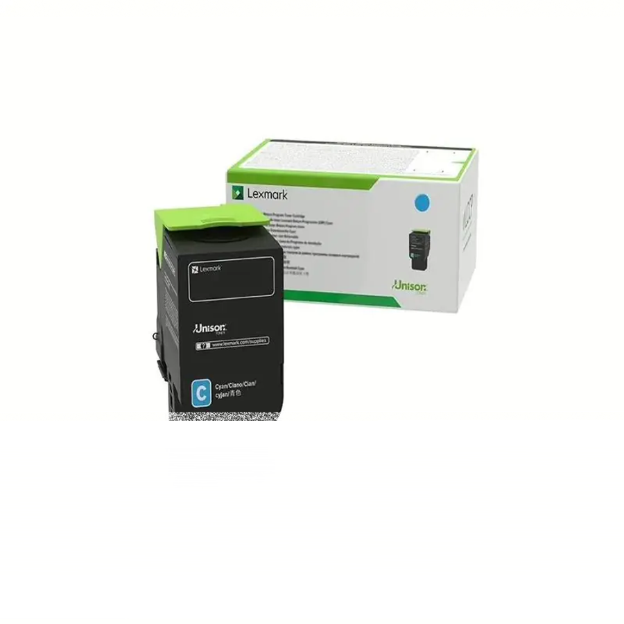 Lexmark 78C5XC0 Cyan Toner Cartridge 5,000 Pages Original Single-pack