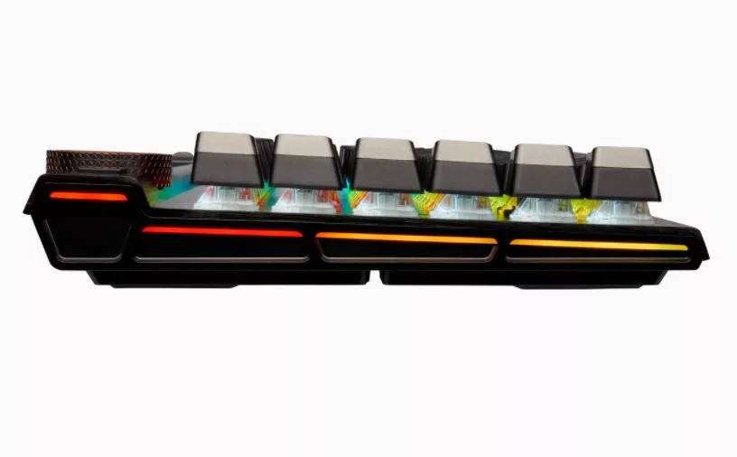 Corsair K100 RGB keyboard USB QWERTZ Dutch Black