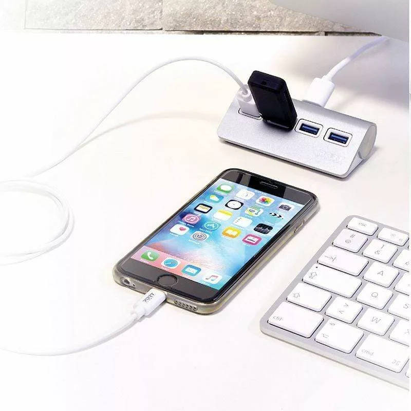 Port Designs 900121 interface hub USB 3.2 Gen 1 (3.1 Gen 1) Type-A 5000 Mbit/s Gray