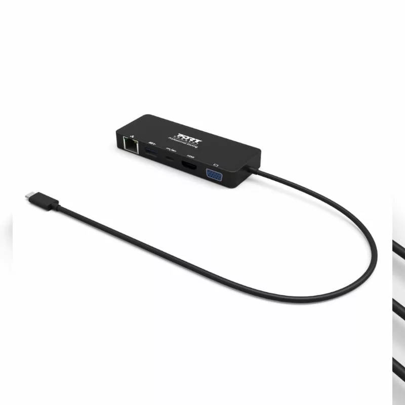 Port USB Type-C to 1 x RJ45|1 x USB3.0 SS|1 x Type-C 85W PD|1 x HDMI2.0|1 x VGA 30cm Cable Dock -...
