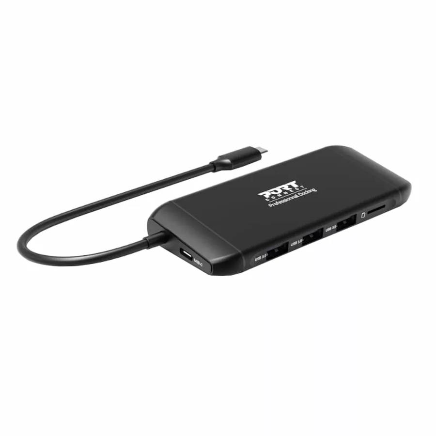 Port USB Type-C 4 x USB3.1|1 x Aux|Micro+SD Card Reader|1 x RJ45|1 x HDMI|1 x VGA|1 x Type-C PD D...