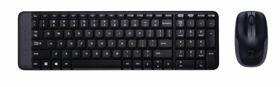 Logitech MK220 Wireless Desktop Keyboard and Mouse Combo