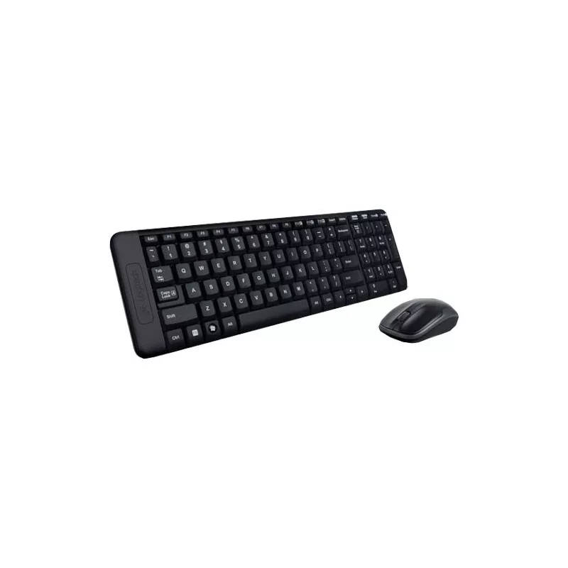 Logitech MK220 Wireless Desktop Keyboard and Mouse Combo