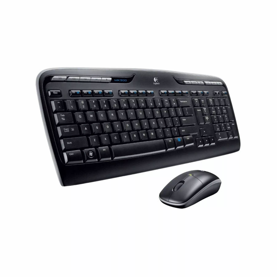 Logitech Wireless Mouse & Keyboard Combo MK330 Black 2 Year Carry-in Warranty