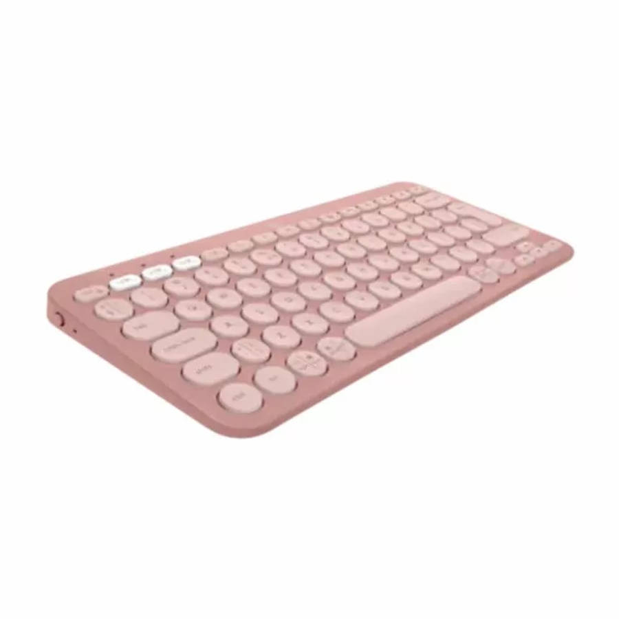 Logitech Pebble Keys 2 K380s Bluetooth Keyboard - Rose