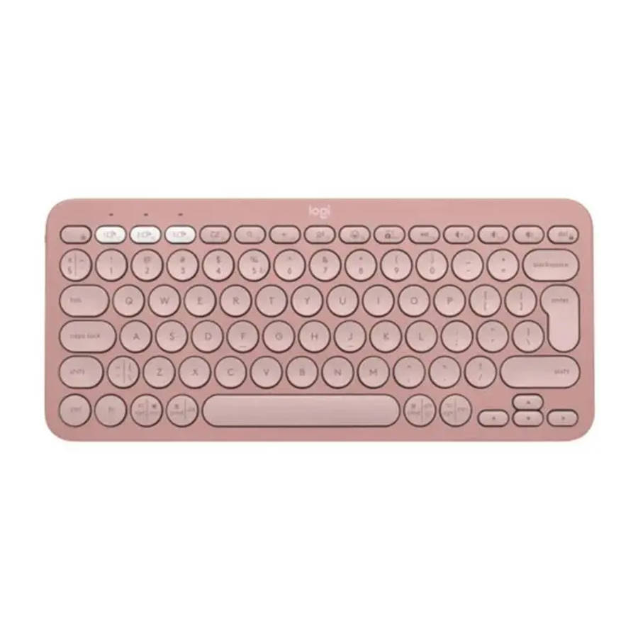 Logitech Pebble Keys 2 K380s Bluetooth Keyboard - Rose