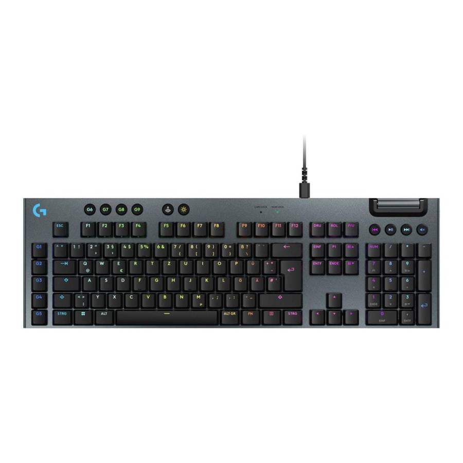 Logitech G G915 X Low-Profile Wired Gaming Keyboard