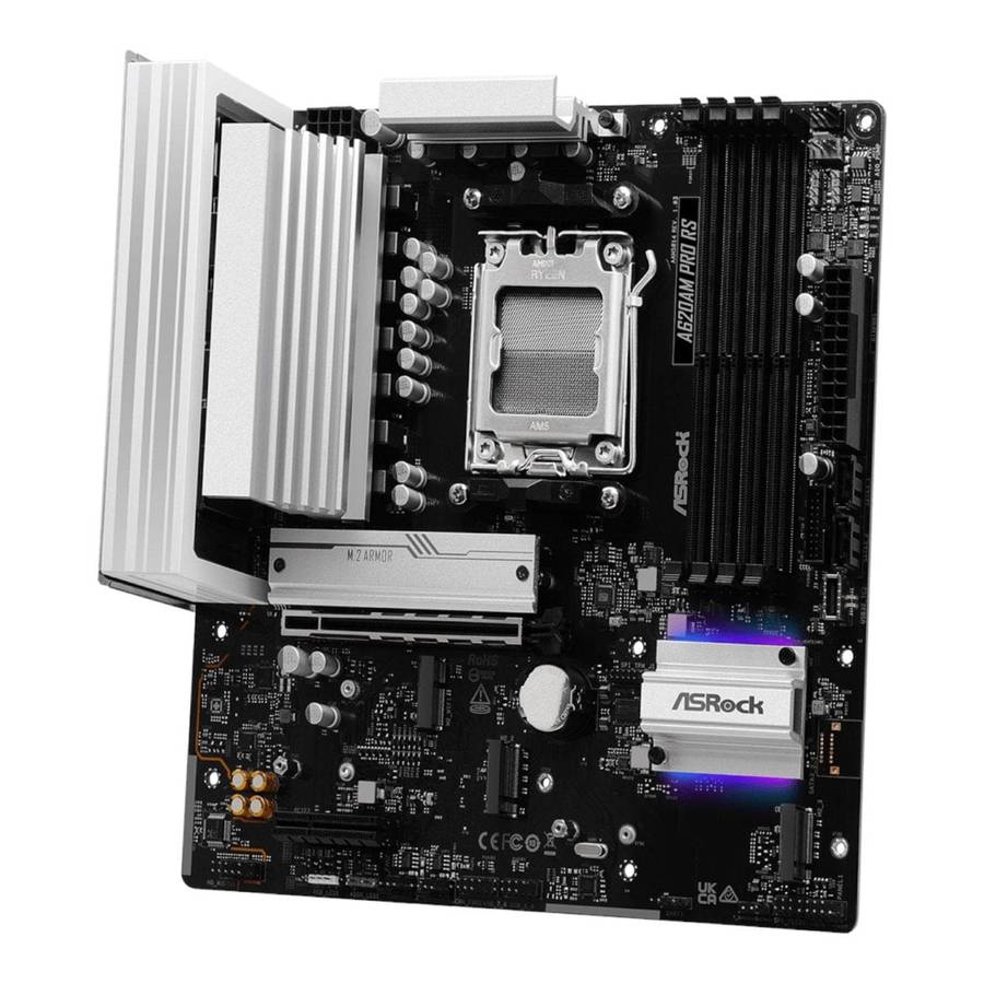 ASRock A620AM Pro RS AM5 M-ATX Motherboard