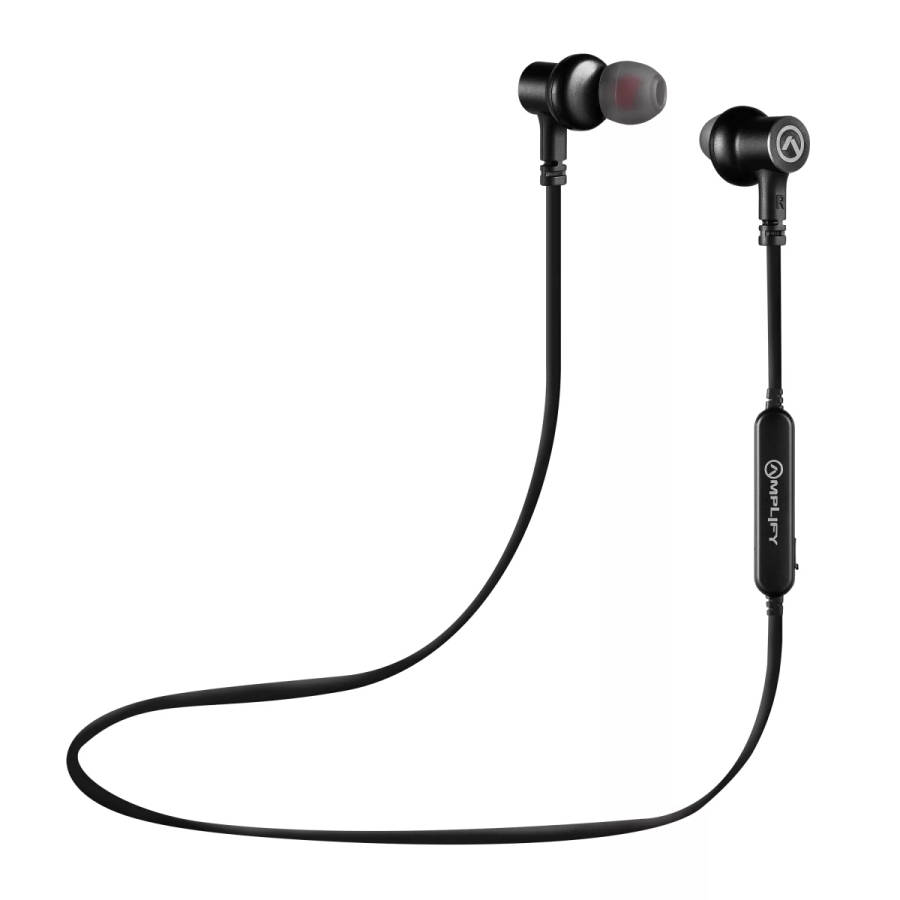 Amplify Blues Series Bluetooth Earphones - Solid Black