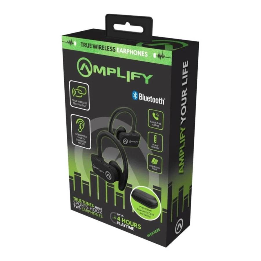 Amplify True Tunes 2.0 Sports Hook TWS Earphones
