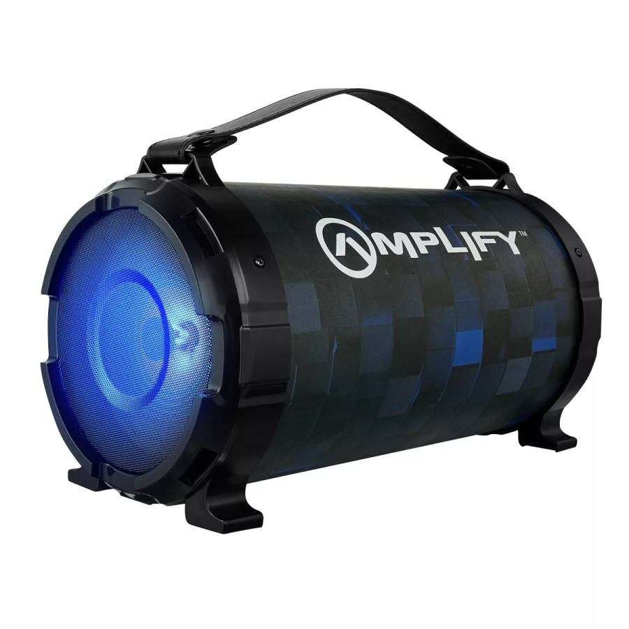 Amplify Thump Series Bluetooth Speaker -Black/Blue