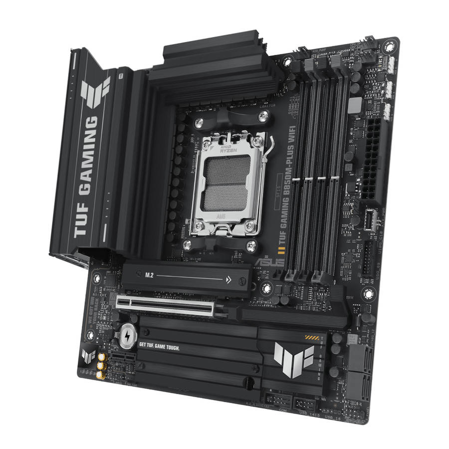 Asus TUF Gaming B850M-PLUS WIFI and Asus Prime LC 240 ARGB Liquid CPU Cooler Bundle