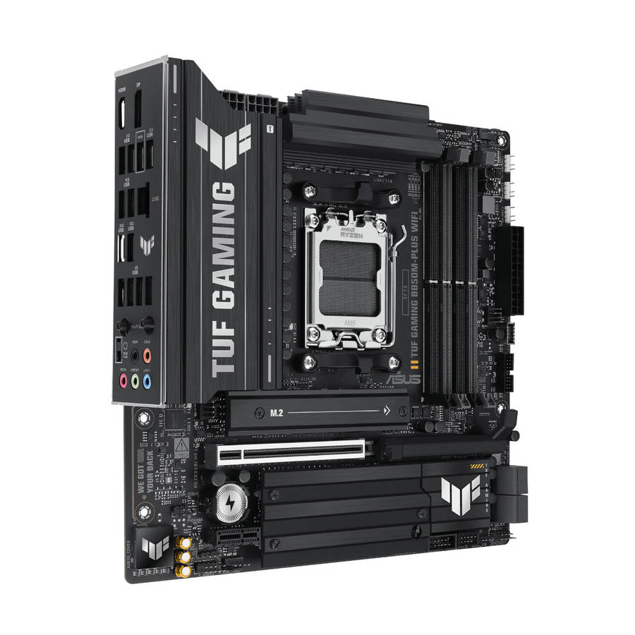 Asus TUF Gaming B850M-PLUS WIFI and Asus Prime LC 240 ARGB Liquid CPU Cooler Bundle