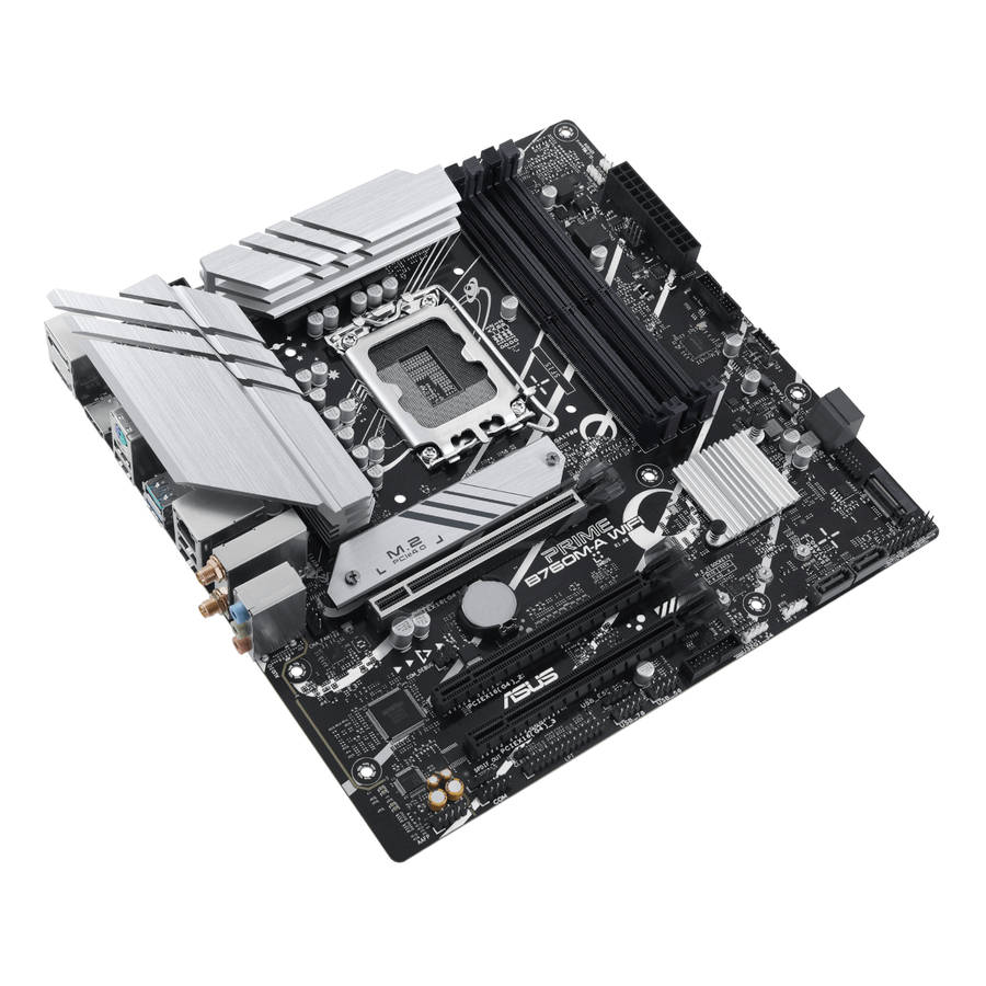 Asus PRIME B760M-A WIFI LGA1700 and Asus Prime LC 240 ARGB Liquid CPU Cooler Bundle