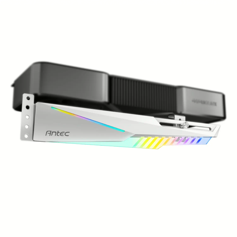 Antec Dagger ARGB GPU Support Bracket - White