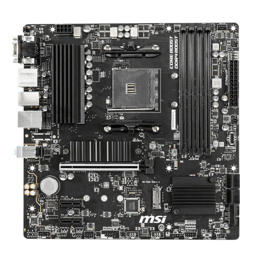 MSI B550M PRO-VDH AM4 M-ATX Motherboard