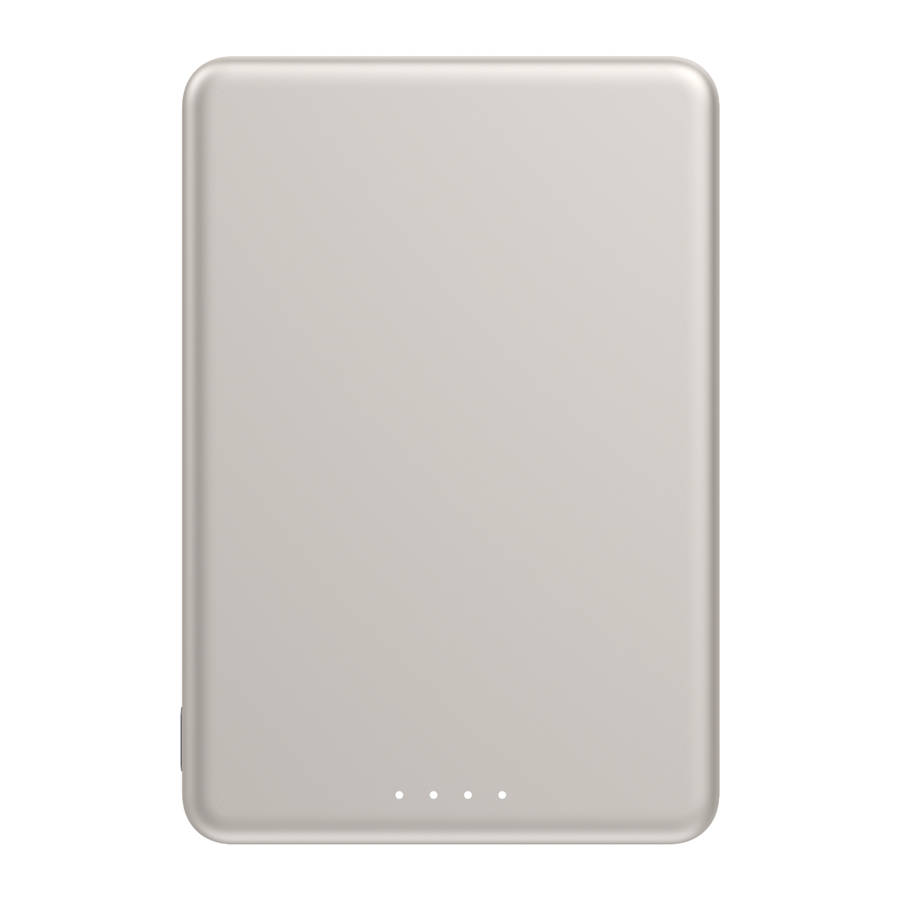 Xiaomi Super Slim Magnetic Power Bank 5000 - Gold