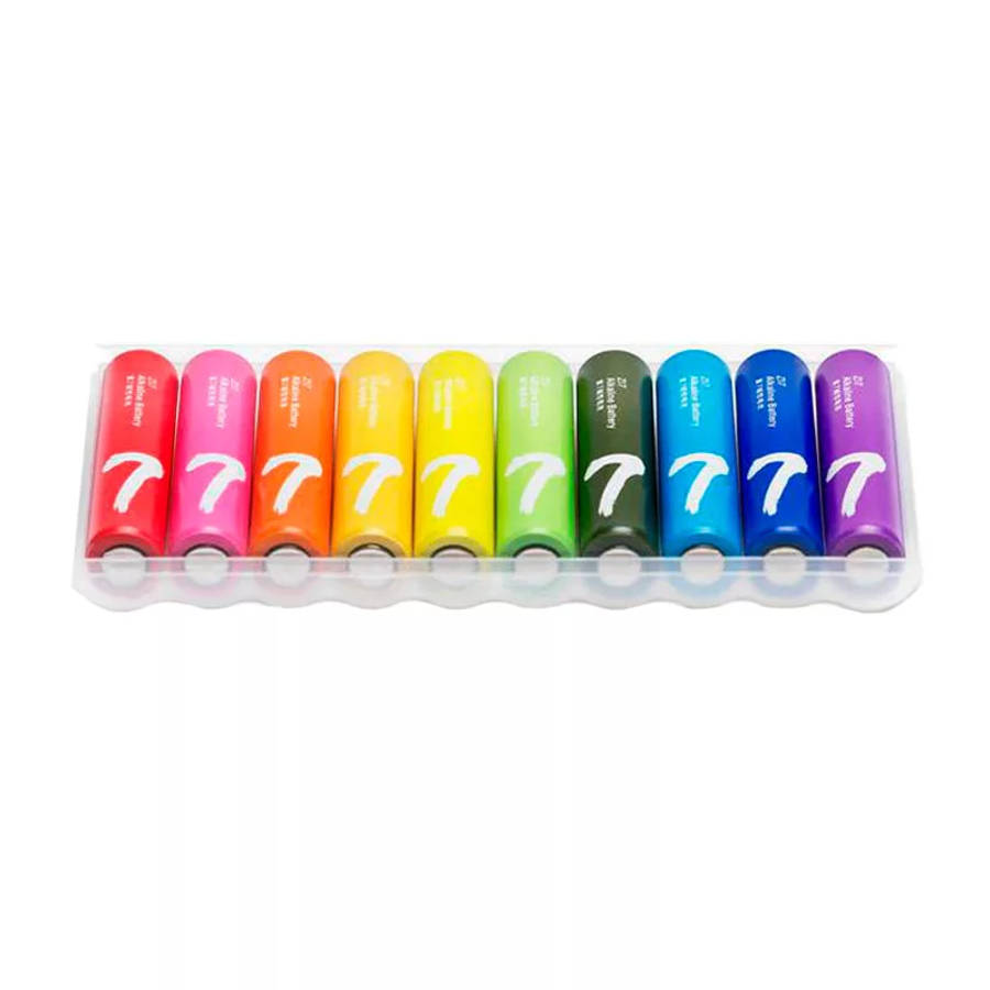 Xiaomi AAA Rainbow Batteries 10-pack