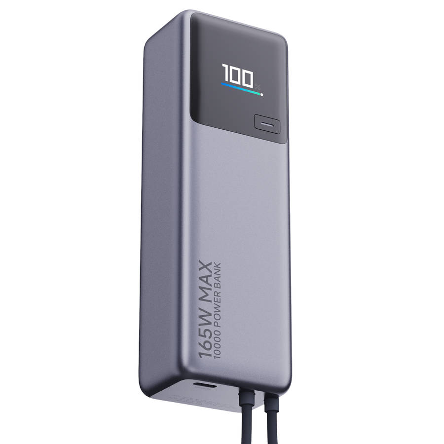 Xiaomi 165W Power Bank 10000mAh (Integrated Cable)-Silver