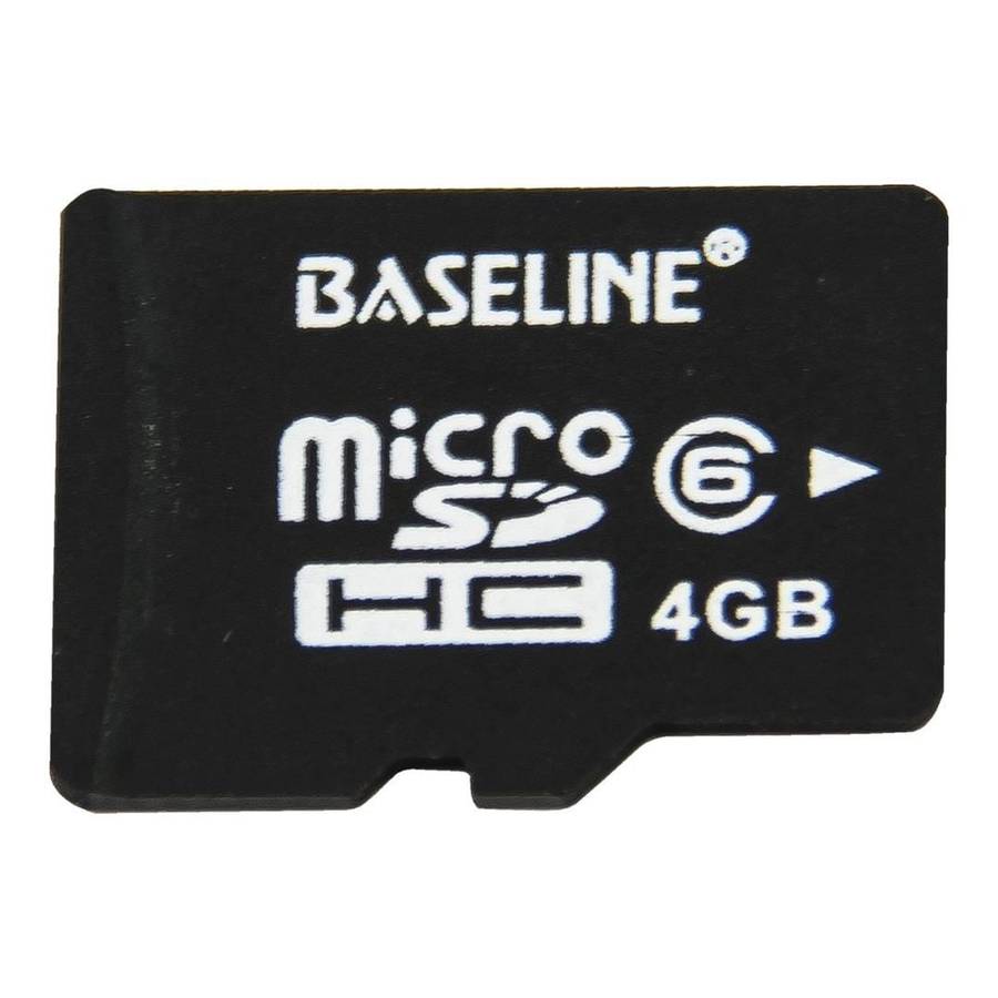 Baseline 4GB MicroSD Memory Card