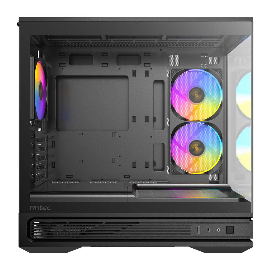 Antec C2M ARGB Compact Micro-ATX Gaming Chassis - Black