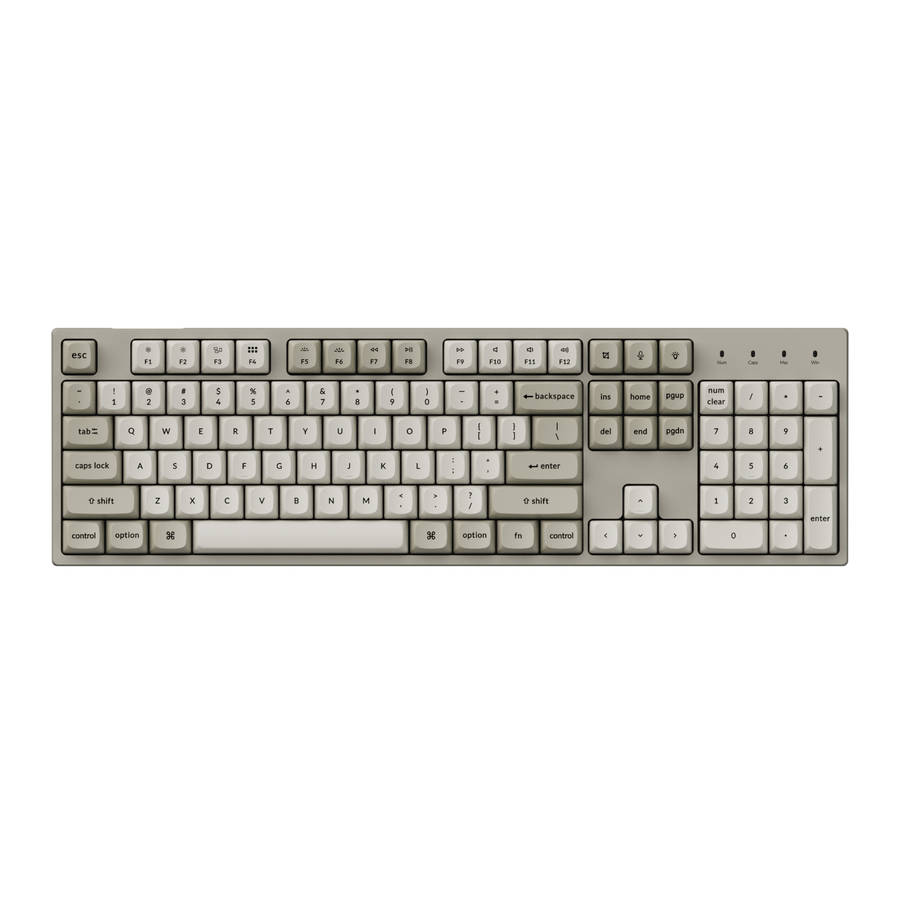 Keychron C2 Pro 100% 8K Super Red Switch Hot-Swap RGB Wired Custom Mechanical Keyboard