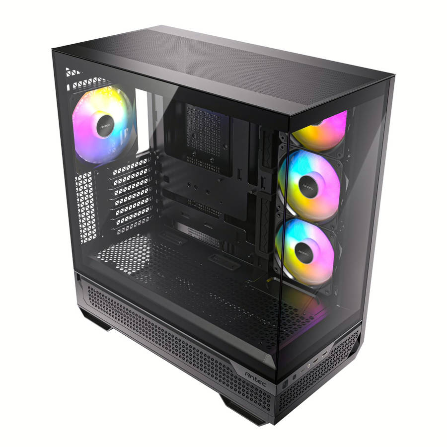 Antec C7 ARGB E-ATX Mid Tower Gaming Chassis  Black