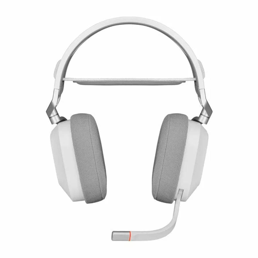 Corsair HS80 RGB Wireless Premium Gaming Headset with Spatial Audio White