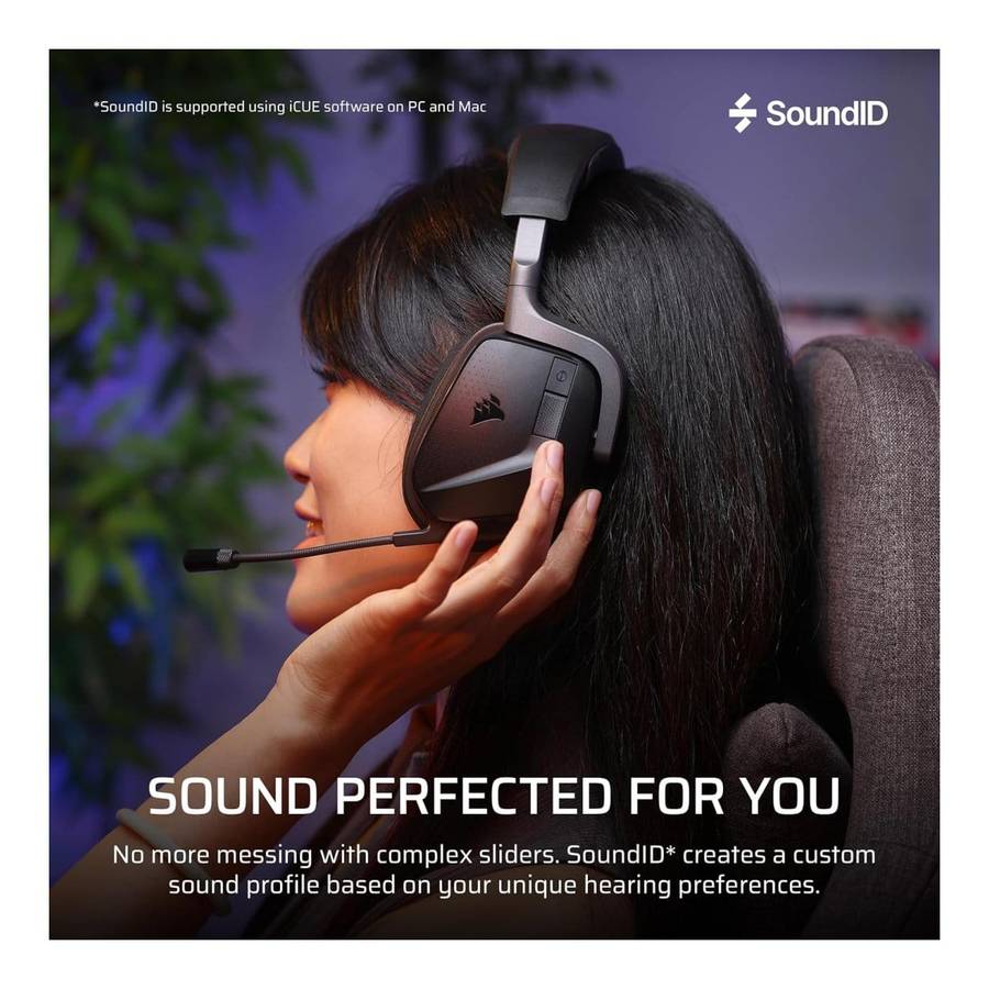 Corsair VOID v2 MAX Wireless Gaming Headset Carbon
