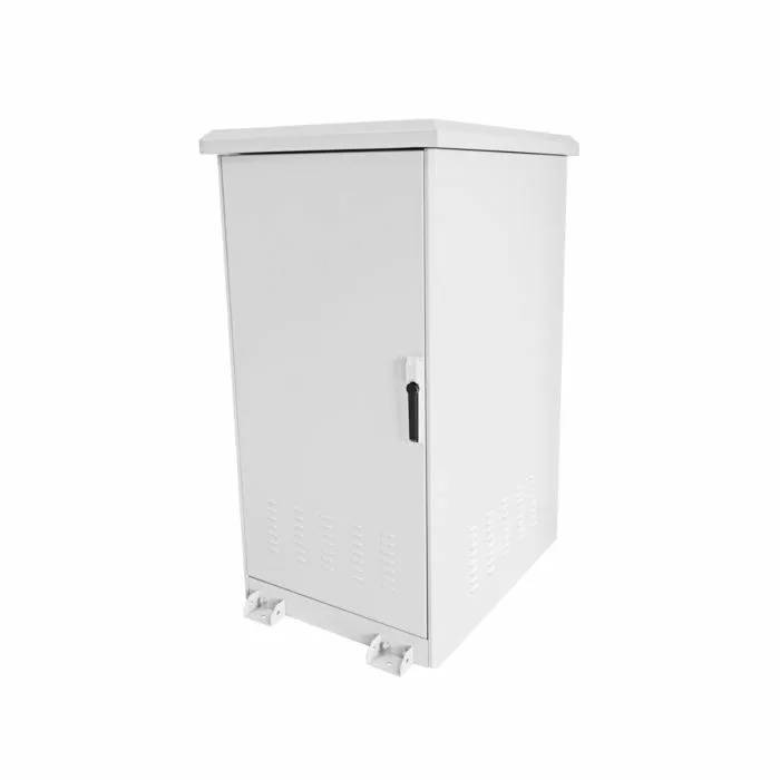 Scoop 25U 800mm Deep Outdoor Cabinet with 4 Fans