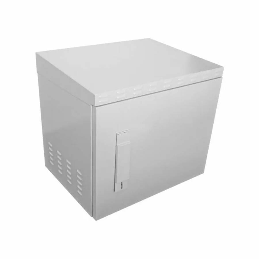 Scoop 9U 450mm Deep Outdoor Cabinet with 2 fans