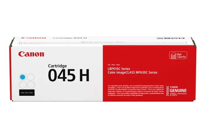 Canon 045H High Yield Cyan Toner Cartridge