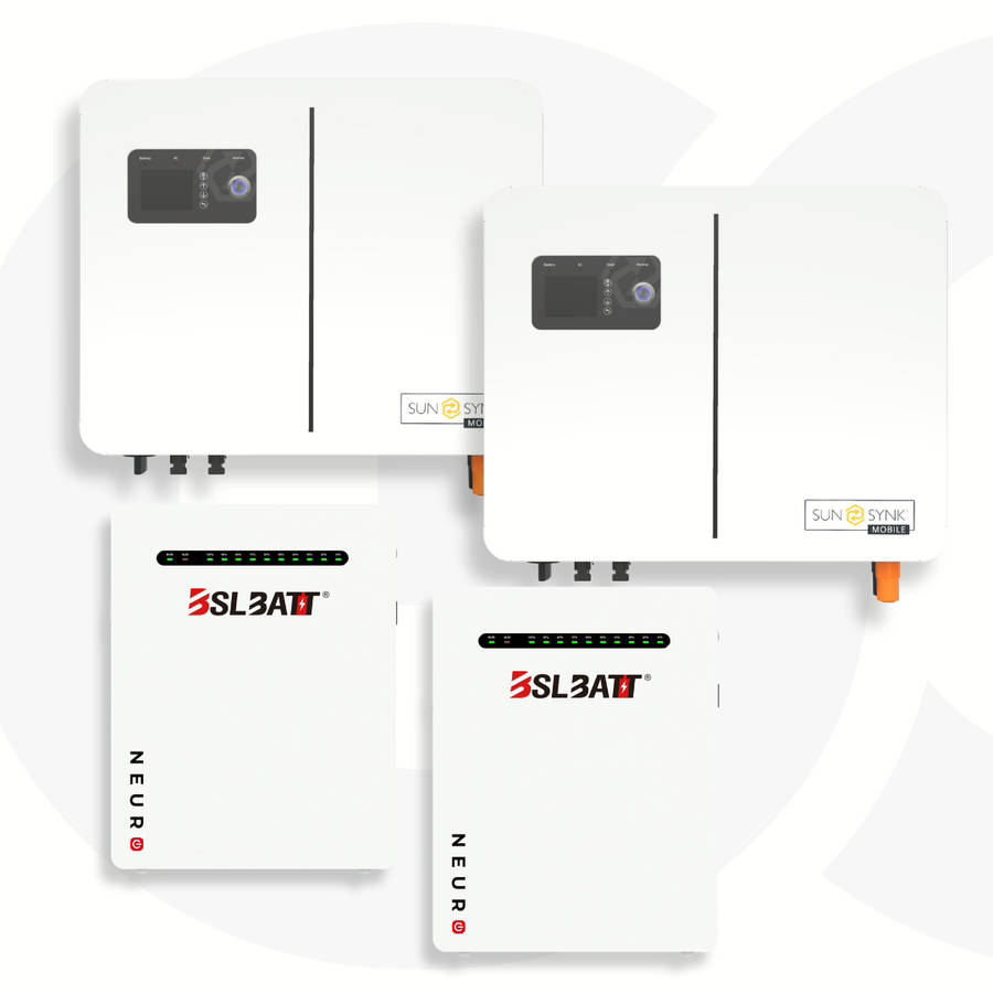MAD Double Deal 2 x 6kw Lynks (12KW) + 2 x Neuro 5kWh (10.2kWh)