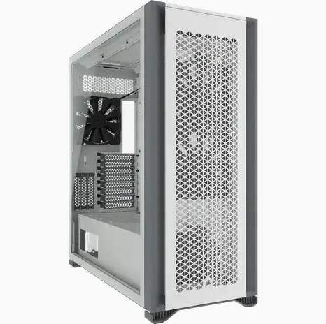 Corsair AIRFLOW 7000D Tempered Glass ATX PC Case White