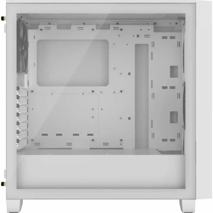 Corsair 3000D AirFlow Clear ATX Mid Tower PC Case - White