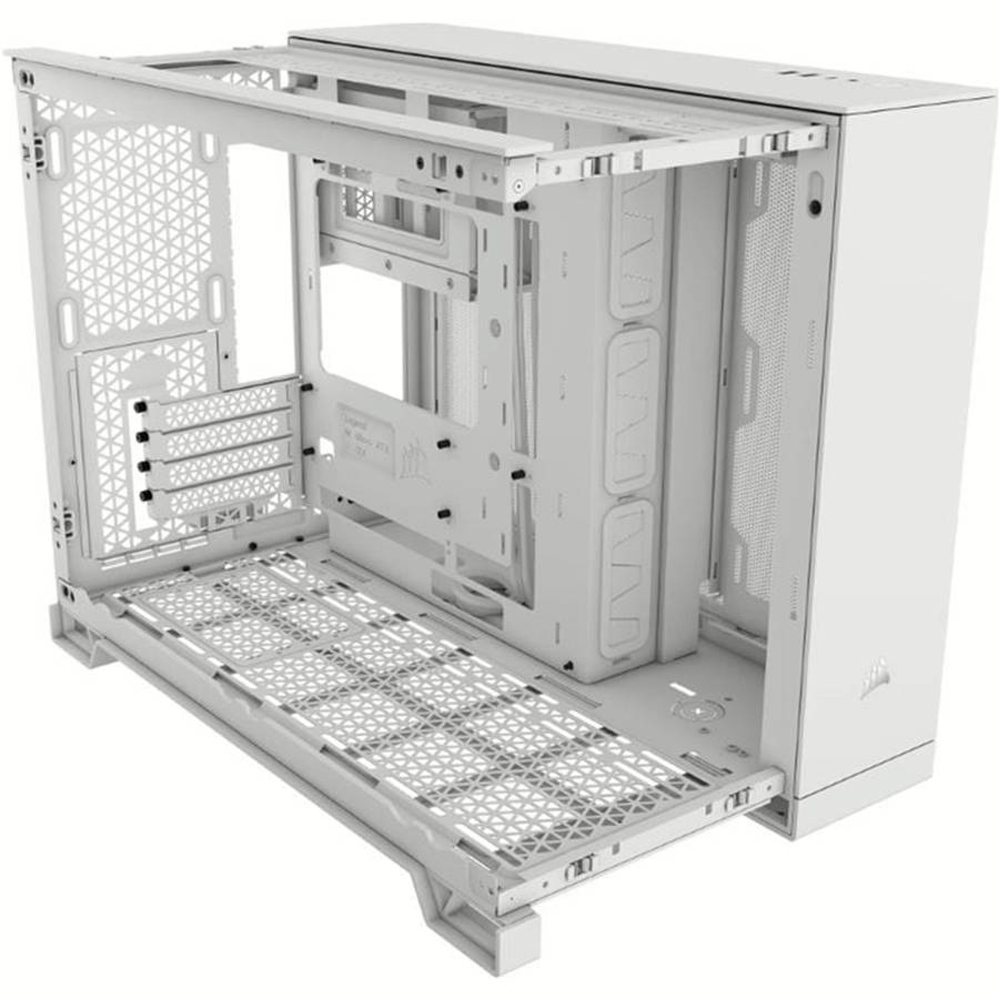 Corsair 2500D AIRFLOW Mid-Tower Dual Chamber PC Case White
