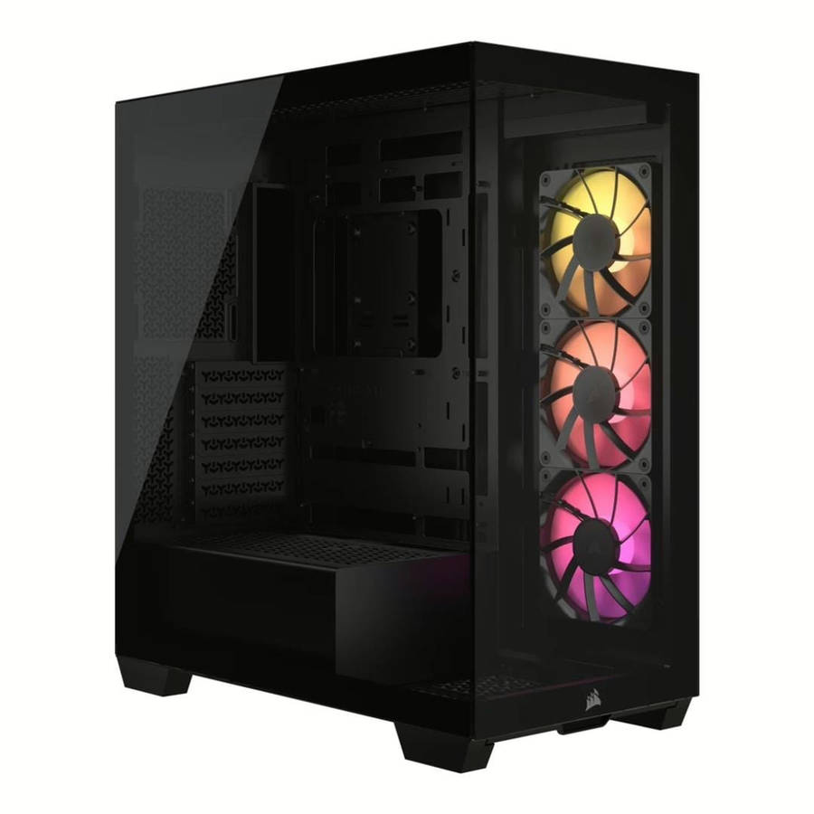 Corsair 3500X ARGB Mid-Tower PC Case Black