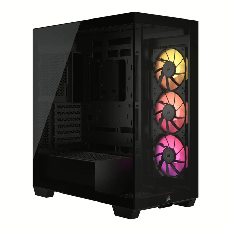 Corsair iCUE LINK 3500X RGB Mid-Tower PC Case Black