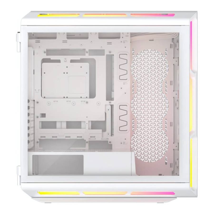 Corsair iCUE Link 5000T LX RGB Midi Tower ATX PC Case White