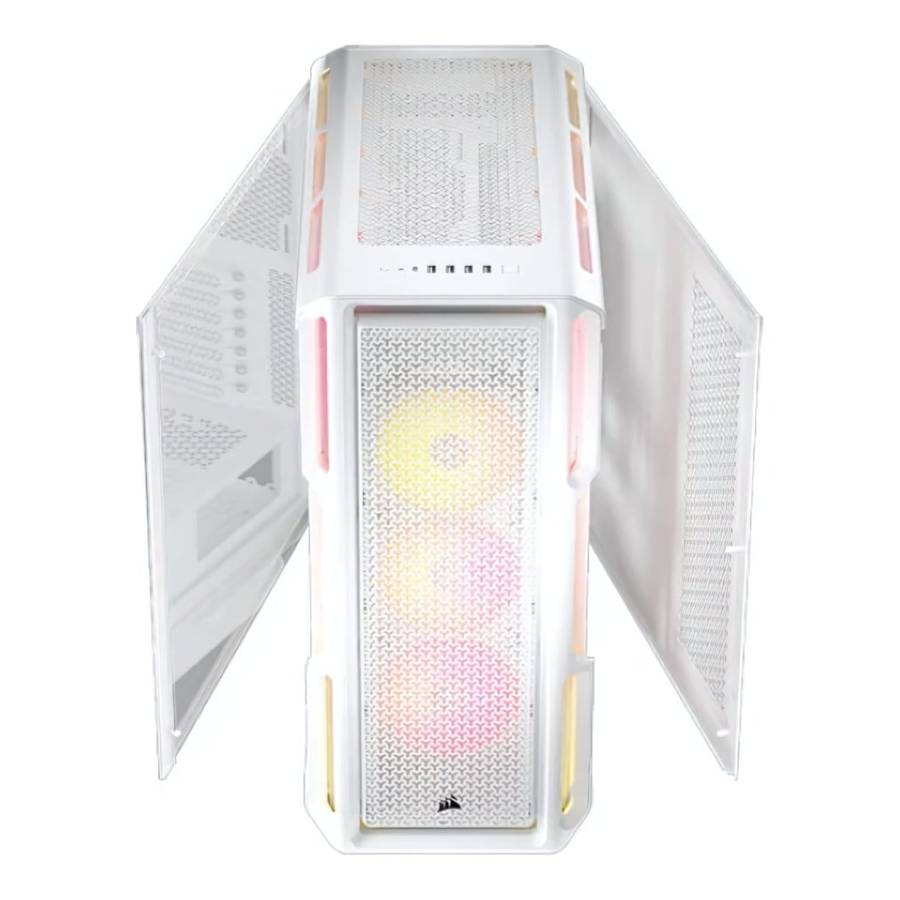 Corsair iCUE Link 5000T LX RGB Midi Tower ATX PC Case White