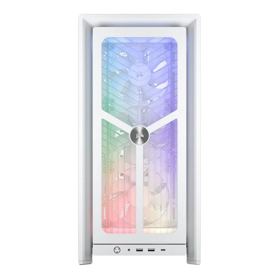 Corsair FRAME 4000X RS Mid-Tower PC Case White