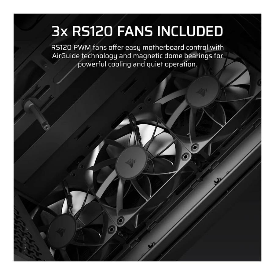 Corsair 3200D RS Mid-Tower PC Case Black