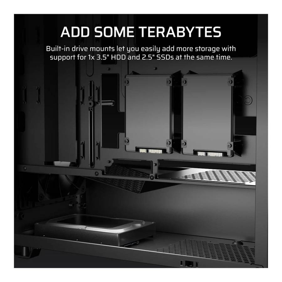 Corsair 3200D RS Mid-Tower PC Case Black