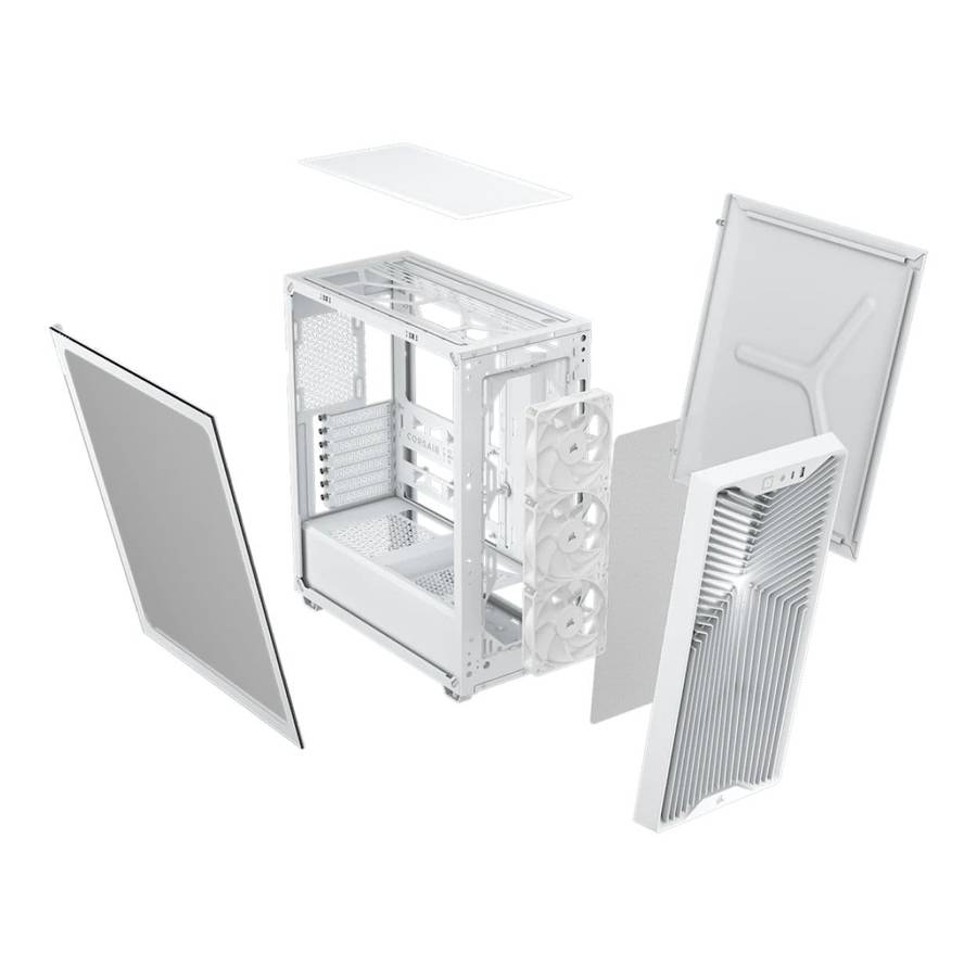 Corsair 3200D RS Mid-Tower PC Case White