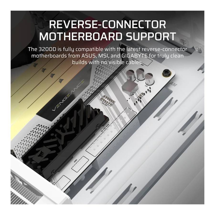 Corsair 3200D RS Mid-Tower PC Case White