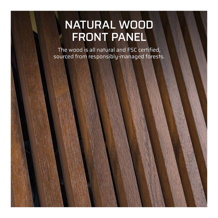 Corsair FRAME 4000D RS WOOD Modular Mid-Tower PC Case Walnut
