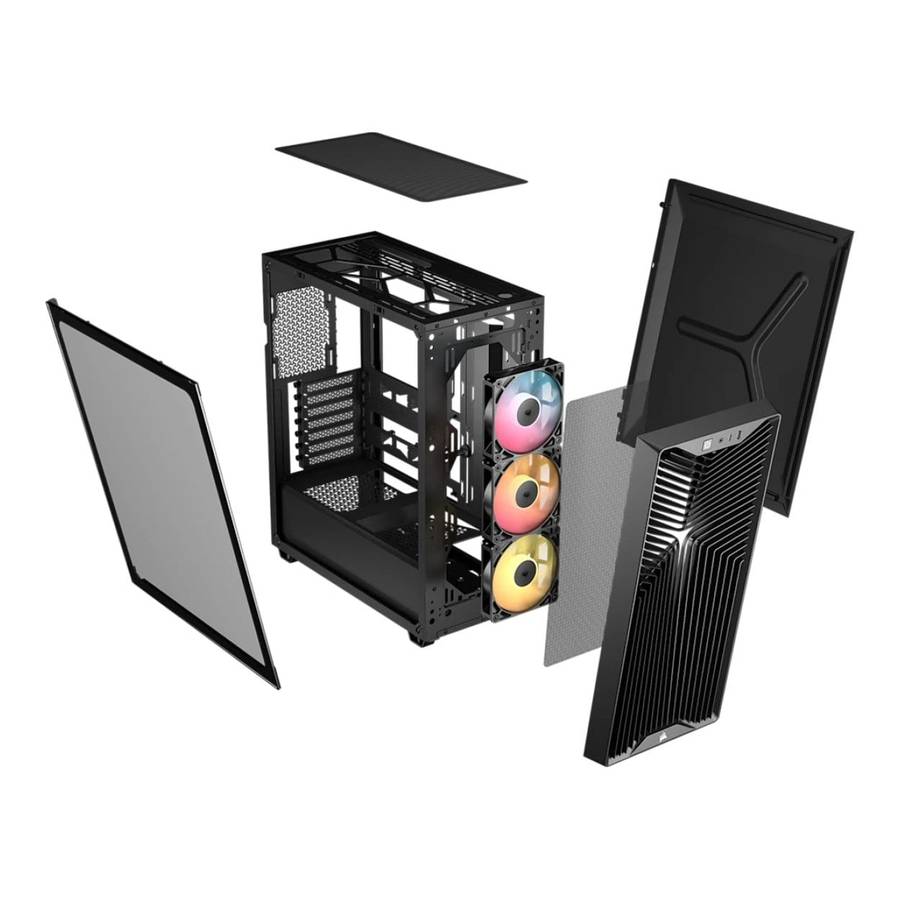 Corsair 3200D RS ARGB Mid-Tower PC Case Black