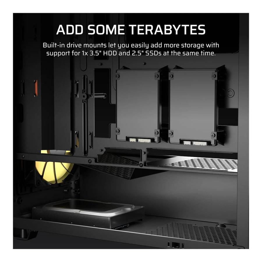 Corsair 3200D RS ARGB Mid-Tower PC Case Black