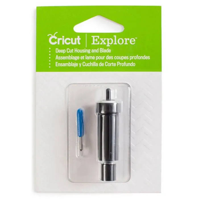 2002293 - Cricut Explore + Maker Deep-Point Blade with housing.